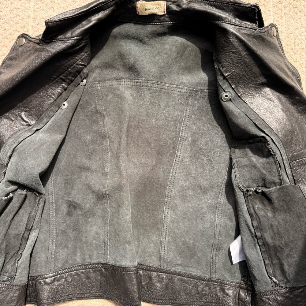 Jackett brand moto leather jacket XS - Picture 3 of 13